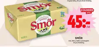 ICA Maxi Svenskt smör erbjuda