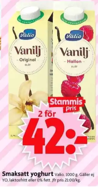 ICA Supermarket Valio yoghurt erbjuda