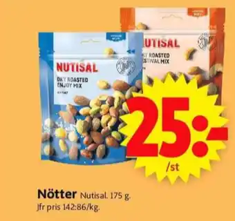 Nutisal nötter
