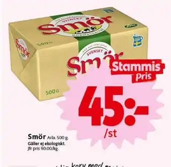 ICA Nära Svenskt smör erbjuda