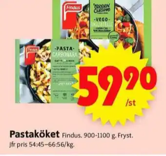 ICA Supermarket Findus pastarätter erbjuda