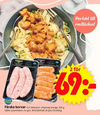 ICA Supermarket Ica selection chorizo erbjuda