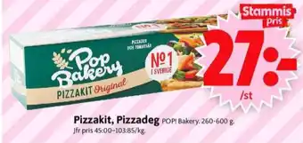 ICA Supermarket Pop pizzadeg erbjuda