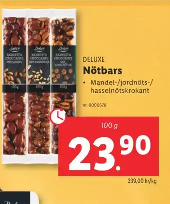 Lidl Deluxe nougat amarettikakor erbjuda