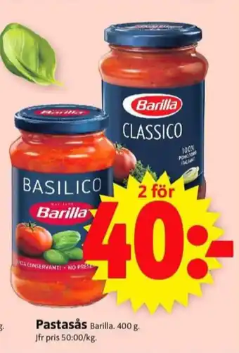 Barilla pastasås