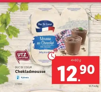 Lidl Duc de coeur mousse erbjuda