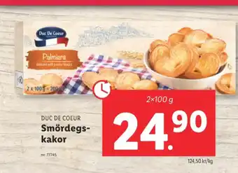 Lidl Duc de coeur småkakor erbjuda