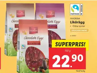 Lidl Favorina påskägg whisky cream erbjuda
