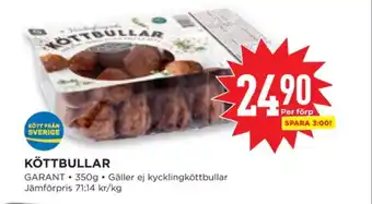 Garant köttbullar