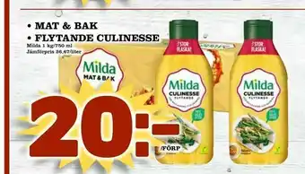 mat & bak • flytande culinesse