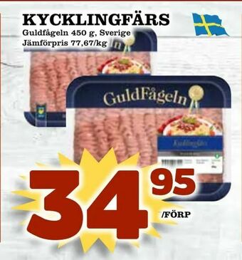 Kycklingfärs