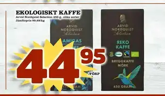 Matdax Ekologiskt kaffe erbjuda