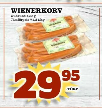 Matdax Wienerkorv erbjuda