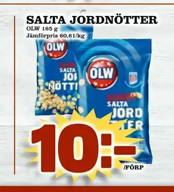 Matdax Salta jordnötter erbjuda