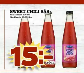Matdax Sweet chili sås erbjuda