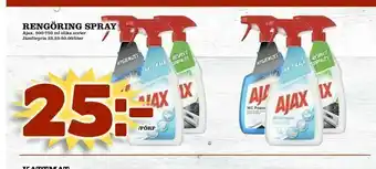 Matdax Rengöring spray erbjuda
