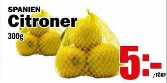 Matdax Citroner erbjuda