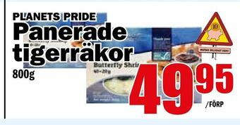 Matdax Panerade tigerräkor erbjuda
