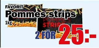 Matdax Pommes strips erbjuda