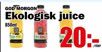 Matdax Ekologisk juice erbjuda