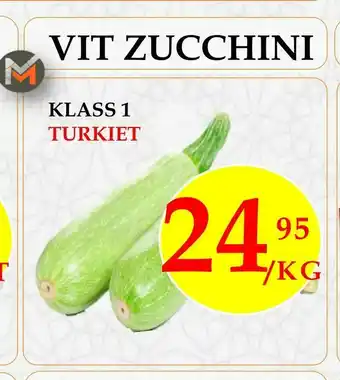Matmixen Vit zucchini erbjuda