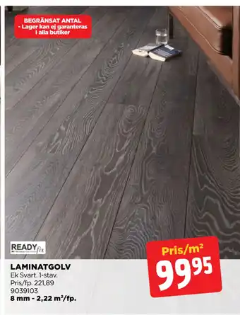 Jem&Fix LAMINATGOLV erbjuda