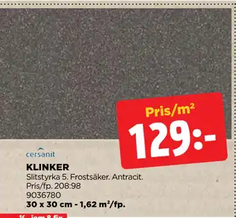 Jem&Fix KLINKER erbjuda