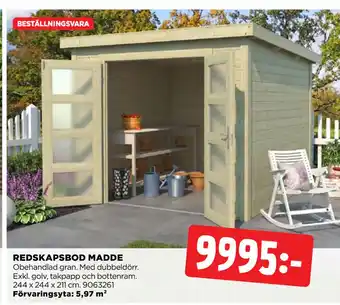 Jem&Fix REDSKAPSBOD MADDE erbjuda