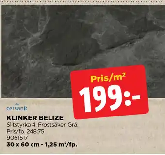 Jem&Fix KLINKER BELIZE erbjuda