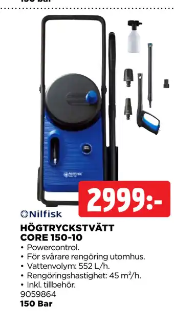 HÖGTRYCKSTVÄTT CORE 150-10