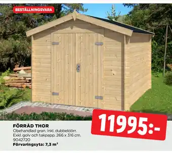 Jem&Fix FÖRRÅD THOR erbjuda