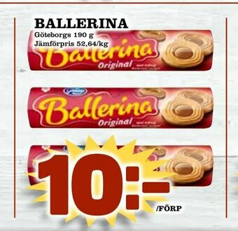 Matvärlden Tensta Ballerina erbjuda