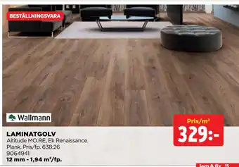 Jem&Fix LAMINATGOLV erbjuda