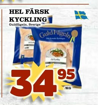 Matvärlden Tensta Hel färsk kyckling erbjuda