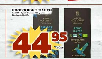 Matvärlden Tensta Ekologiskt kaffe erbjuda