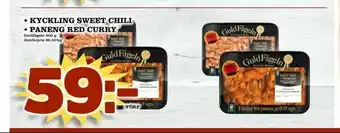 Matvärlden Tensta kyckling sweet chili • paneng red curry erbjuda