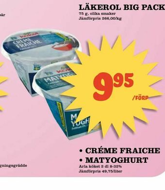 Matvärlden Tensta créme fraiche • matyoghurt erbjuda