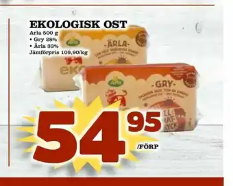Matvärlden Tensta Ekologisk ost erbjuda