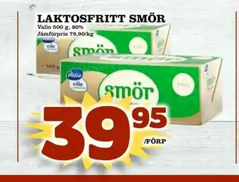 Laktosfritt smör
