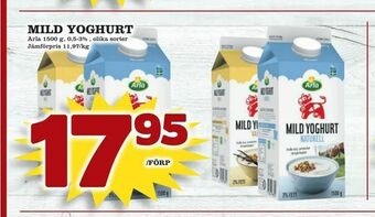 minmatbutik Mild yoghurt erbjuda