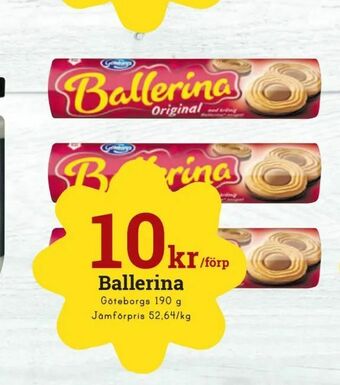 minmatbutik Ballerina erbjuda