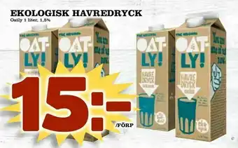 Nya Pulsen Ekologisk havredryck erbjuda