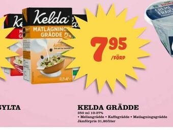 Nya Pulsen Kelda grädde erbjuda