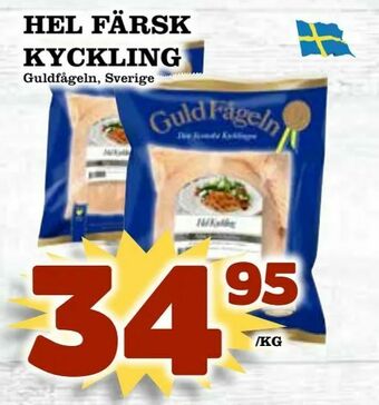 Nya Pulsen Hel färsk kyckling erbjuda