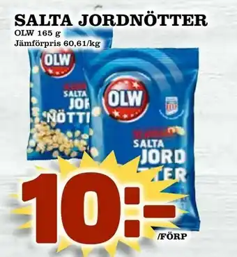 Salta jordnötter