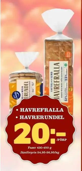 Havrefralla • havrerundel