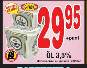 Nya Pulsen Öl 3,5% erbjuda