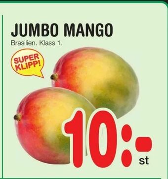Nya Pulsen Jumbo mango erbjuda