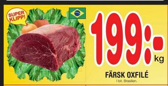 Nya Pulsen Färsk oxfilé erbjuda