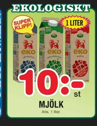 Nya Pulsen Mjölk erbjuda